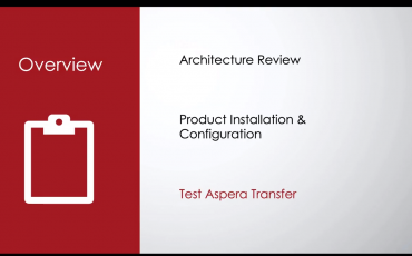 Your First Aspera HSTS Install Overview
