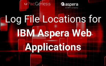 Log File Locations for IBM Aspera Web Applications