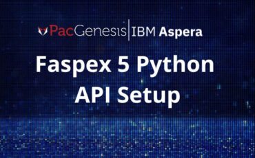 Faspex 5 Python API setup.