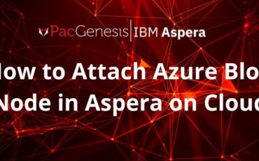 How to attach Azure blob storage to IBM Aspera
