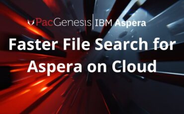 Accelerating file search capabilities with Aspera on Cloud for improved data management.