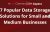 7 Popular Data Storage Solutions for Small and Medium Businesses