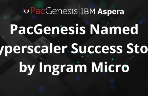 PacGenesis Named Hyperscaler Success Story by Ingram Micro