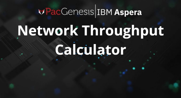 Network Throughput Calculator