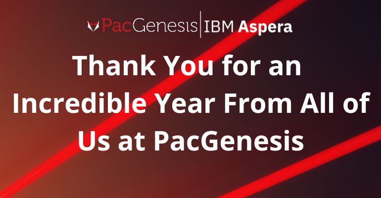 Thank You for an Incredible Year From All of Us at PacGenesis