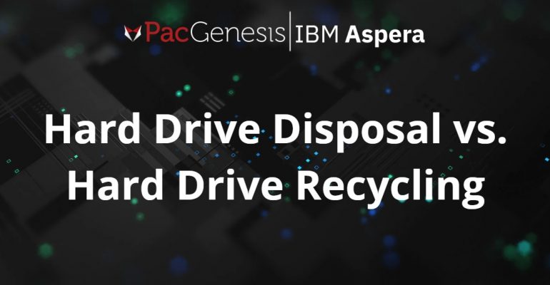 Hard Drive Disposal vs. Recycling: The Enterprise Guide to Destroying Old Hard Drives Securely