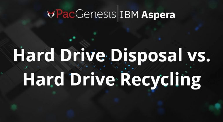 Hard Drive Disposal vs. Recycling: The Enterprise Guide to Destroying Old Hard Drives Securely