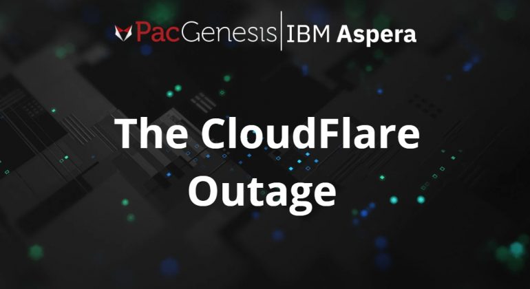 The CloudFlare Outage and What it Means for File Storage and CyberSecurity